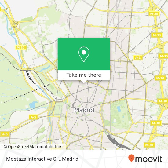 Mostaza Interactive S.l. map