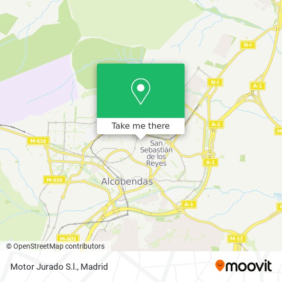 Motor Jurado S.l. map