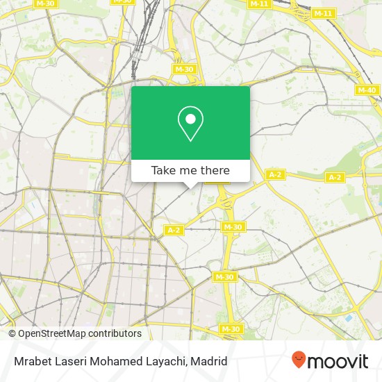 Mrabet Laseri Mohamed Layachi map