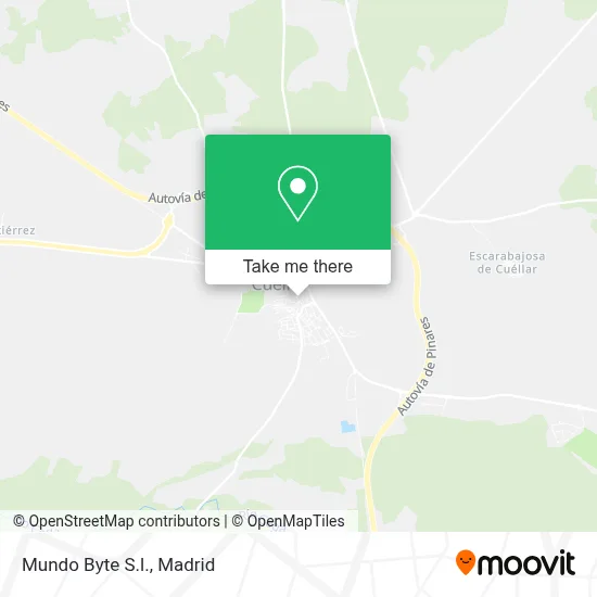Mundo Byte S.l. map