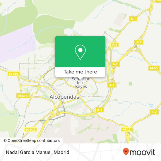 Nadal Garcia Manuel map