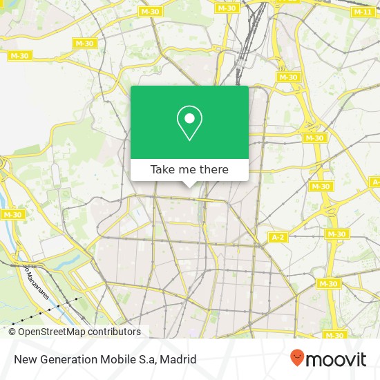 New Generation Mobile S.a map