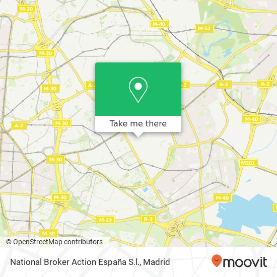 mapa National Broker Action España S.l.