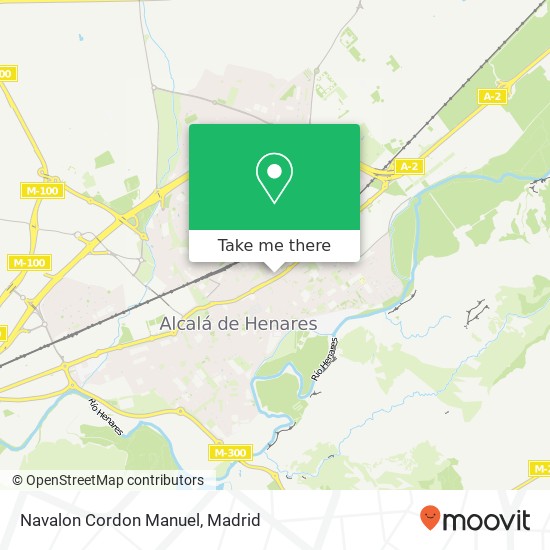 Navalon Cordon Manuel map