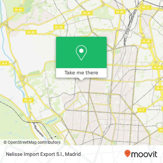 Nelisse Import Export S.l. map