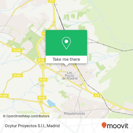 Ocytur Proyectos S.l.l. map