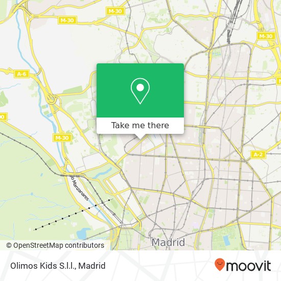 Olimos Kids S.l.l. map