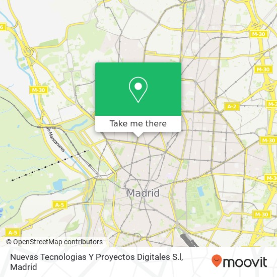 Nuevas Tecnologias Y Proyectos Digitales S.l map