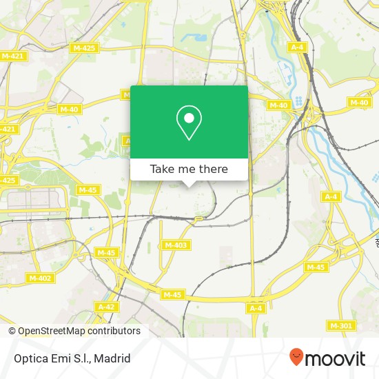 Optica Emi S.l. map