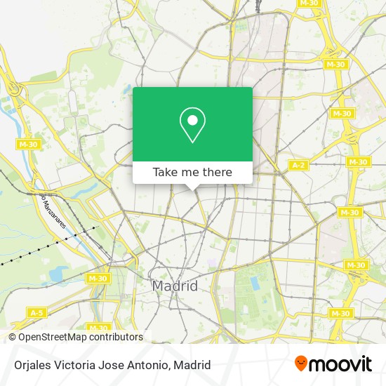 Orjales Victoria Jose Antonio map