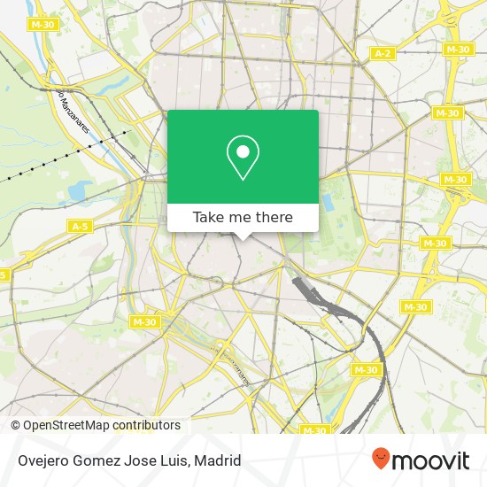 Ovejero Gomez Jose Luis map