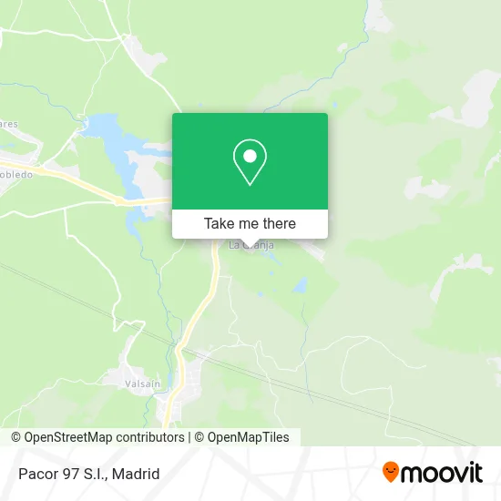 Pacor 97 S.l. map