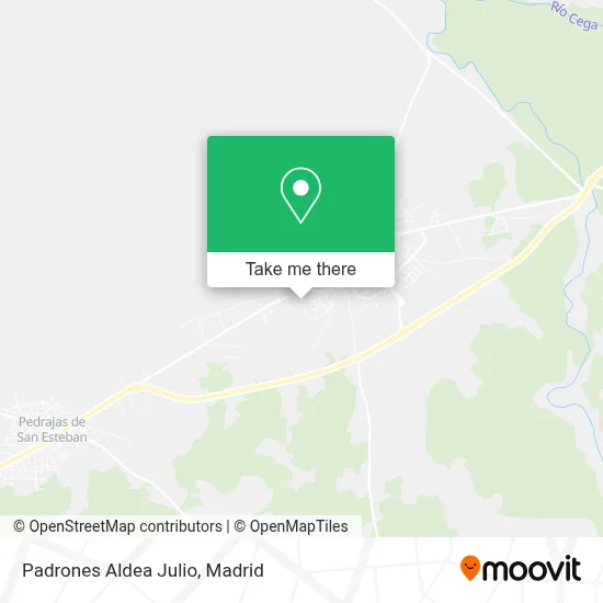 Padrones Aldea Julio map