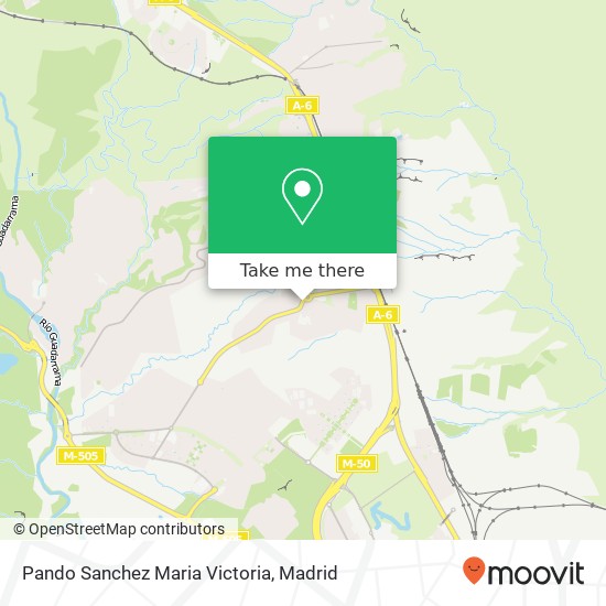 Pando Sanchez Maria Victoria map