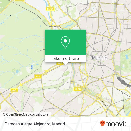 Paredes Alegre Alejandro map