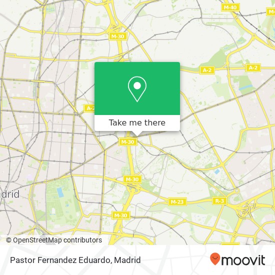 Pastor Fernandez Eduardo map