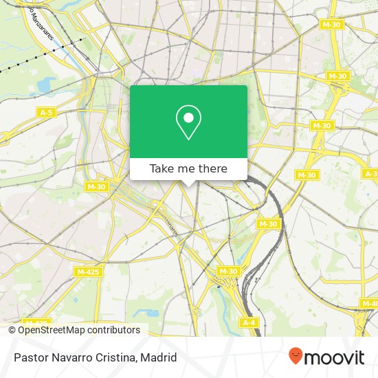 mapa Pastor Navarro Cristina