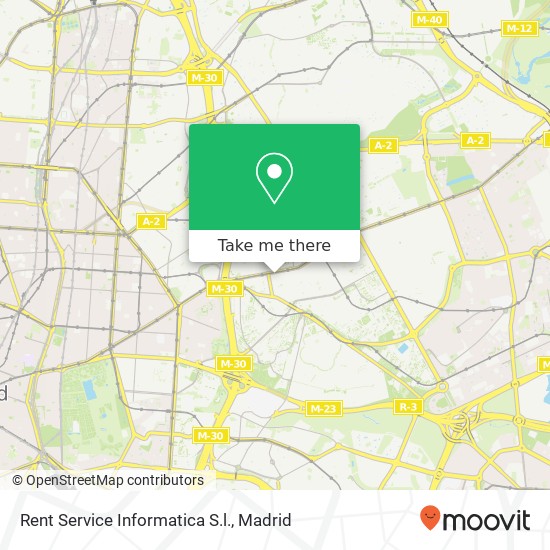 Rent Service Informatica S.l. map