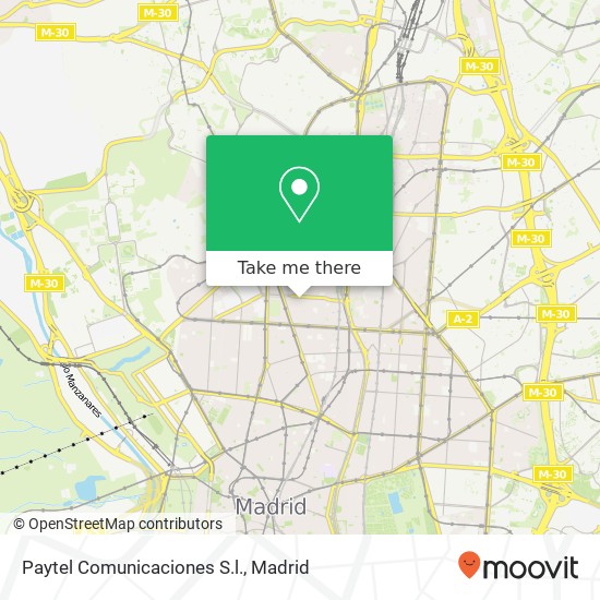 Paytel Comunicaciones S.l. map