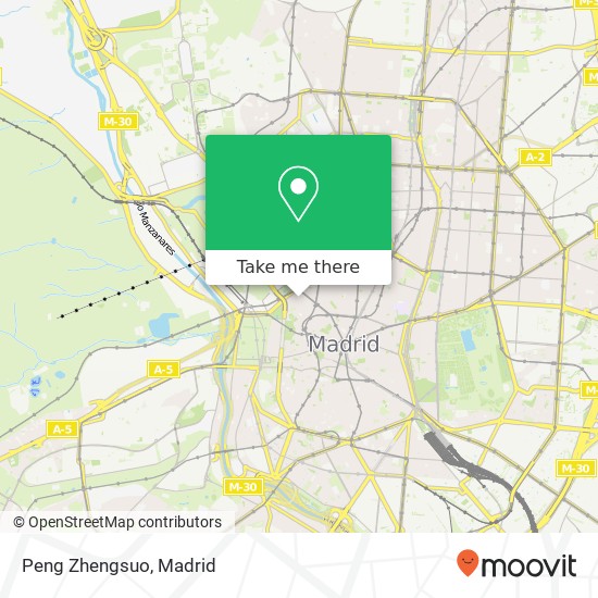mapa Peng  Zhengsuo