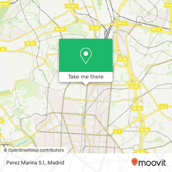 mapa Perez Marina S.l.