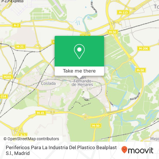 mapa Perifericos Para La Industria Del Plastico Bealplast S.l.