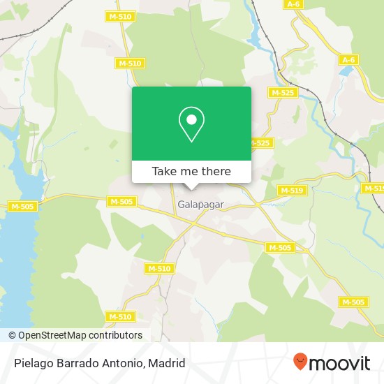 Pielago Barrado Antonio map