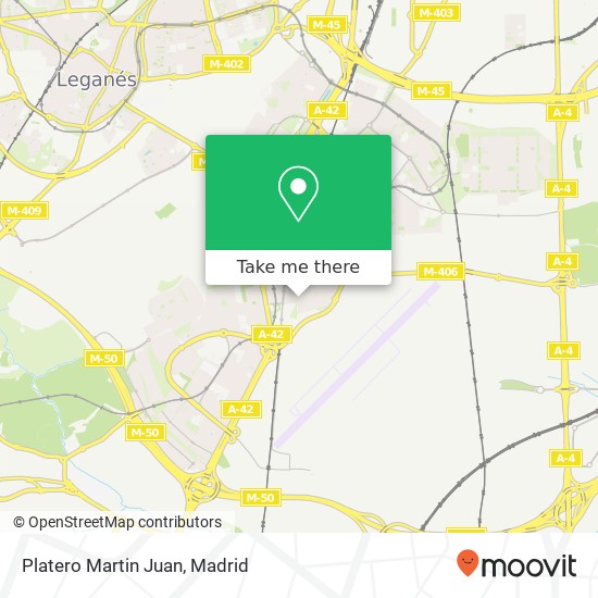 Platero Martin Juan map