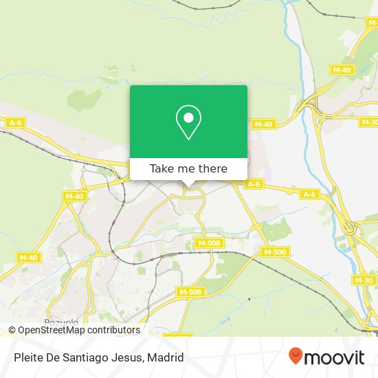 mapa Pleite De Santiago Jesus