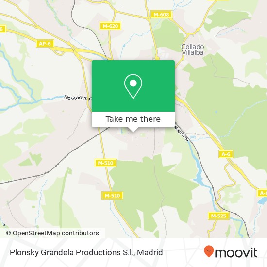 Plonsky Grandela Productions S.l. map