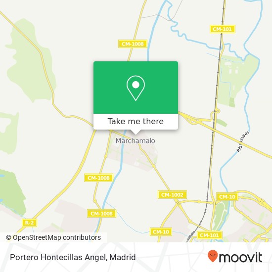 Portero Hontecillas Angel map