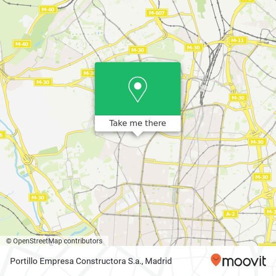 Portillo Empresa Constructora S.a. map