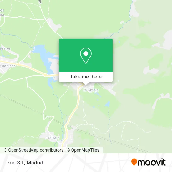 Prin S.l. map
