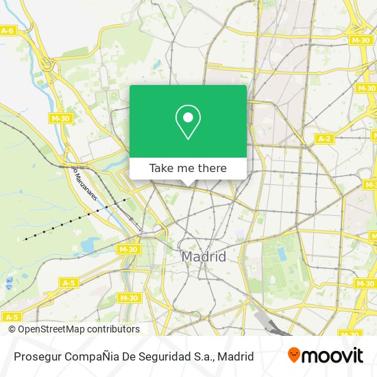 Prosegur CompaÑia De Seguridad S.a. map