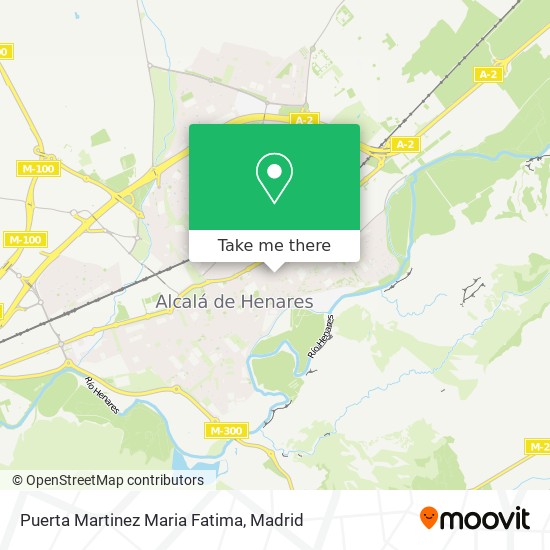 Puerta Martinez Maria Fatima map