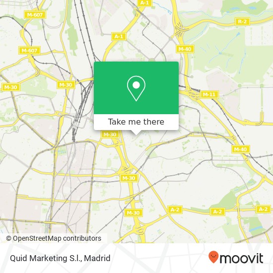 mapa Quid Marketing S.l.