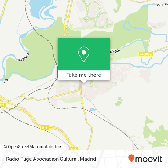 Radio Fuga Asociacion Cultural map