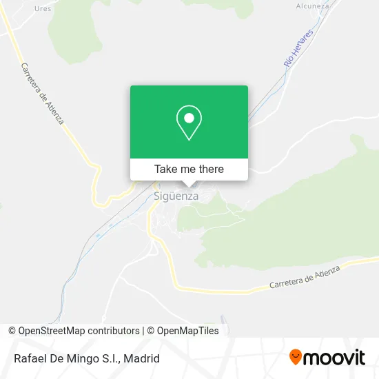 Rafael De Mingo S.l. map
