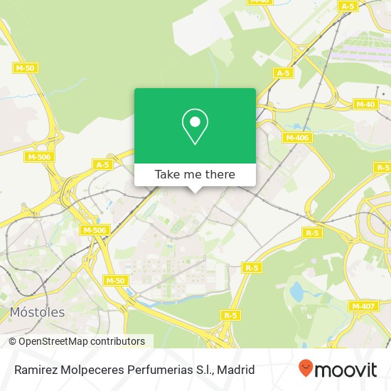 Ramirez Molpeceres Perfumerias S.l. map