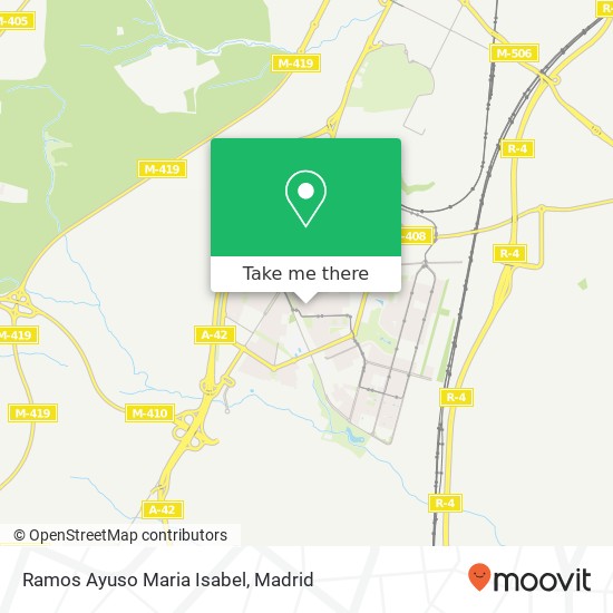 Ramos Ayuso Maria Isabel map