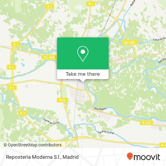 Reposteria Moderna S.l. map