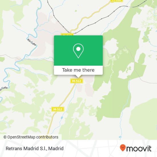 Retrans Madrid S.l. map