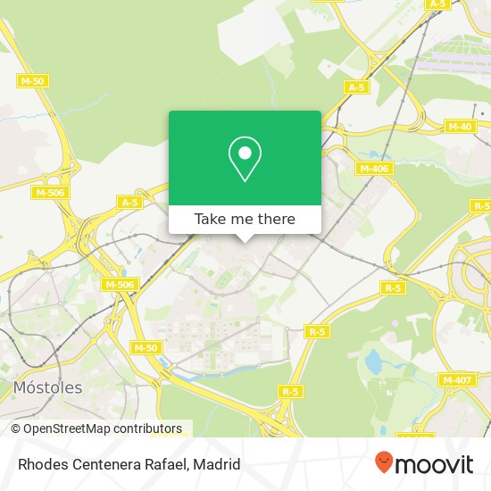 Rhodes Centenera Rafael map