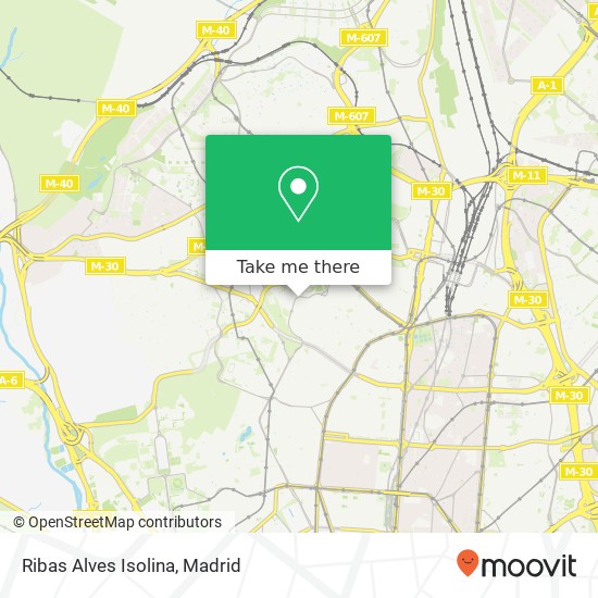 mapa Ribas Alves Isolina