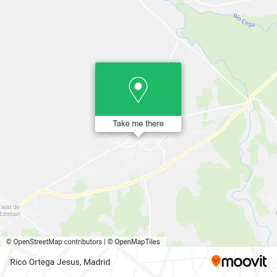 Rico Ortega Jesus map
