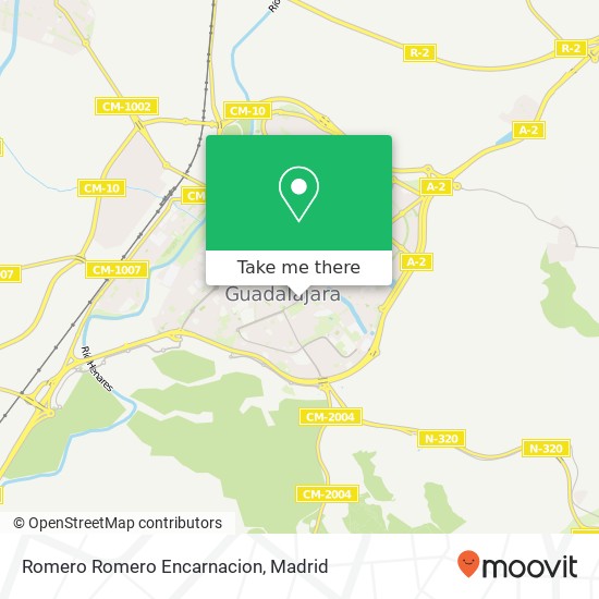 mapa Romero Romero Encarnacion