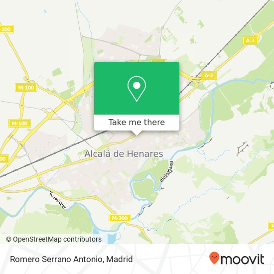 mapa Romero Serrano Antonio