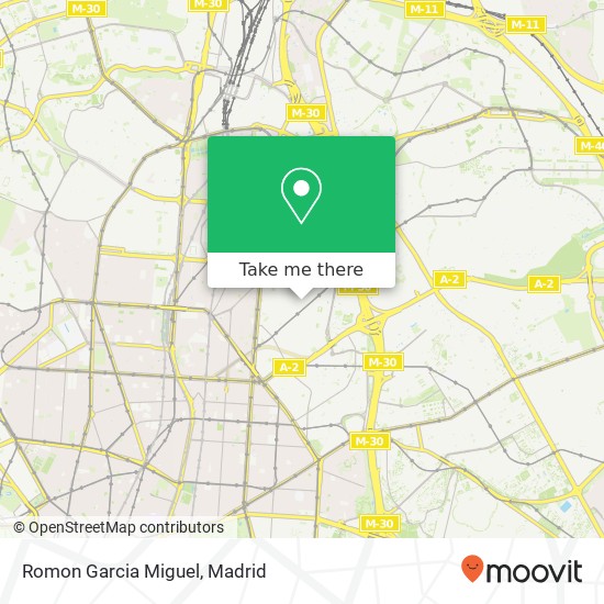 Romon Garcia Miguel map