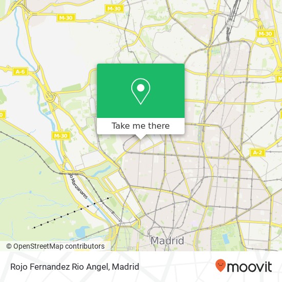 Rojo Fernandez Rio Angel map