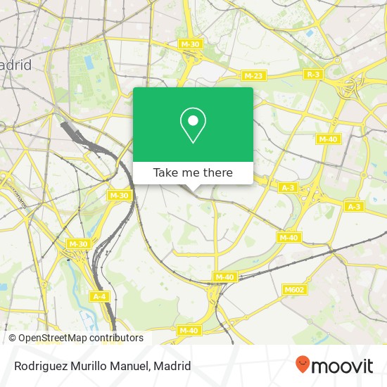 Rodriguez Murillo Manuel map